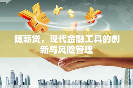 黑山随薪贷，现代金融工具的创新与风险管理