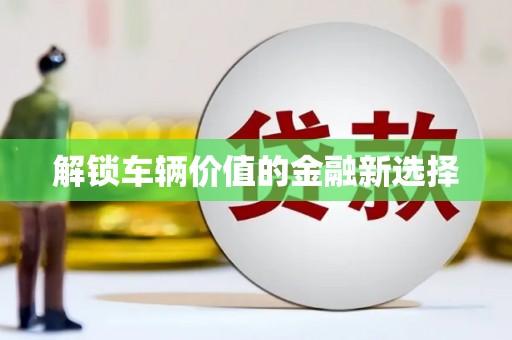 黑山解锁车辆价值的金融新选择
