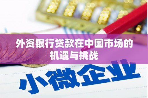 黑山外资银行贷款在中国市场的机遇与挑战
