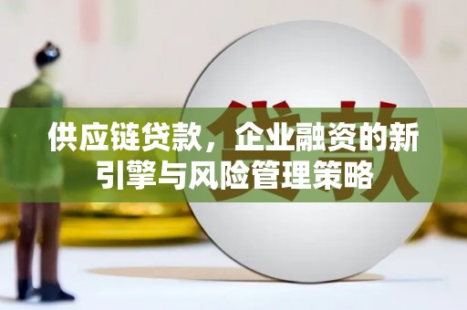 黑山供应链贷款，企业融资的新引擎与风险管理策略