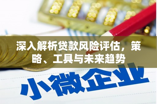 黑山深入解析贷款风险评估，策略、工具与未来趋势