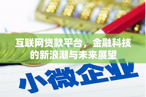 黑山互联网贷款平台，金融科技的新浪潮与未来展望