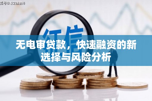 黑山无电审贷款，快速融资的新选择与风险分析