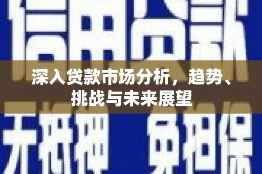 黑山深入贷款市场分析，趋势、挑战与未来展望