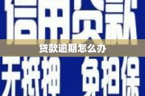 黑山贷款逾期怎么办