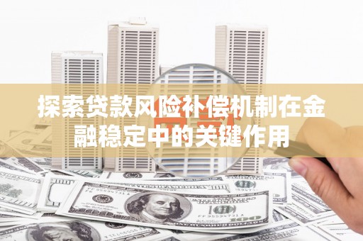 黑山探索贷款风险补偿机制在金融稳定中的关键作用